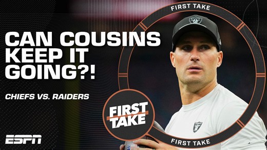 ‘WE REALLY THINK THAT’S GONNA LAST?!’ Stephen A. isn’t sold on Kirk Cousins & Raiders