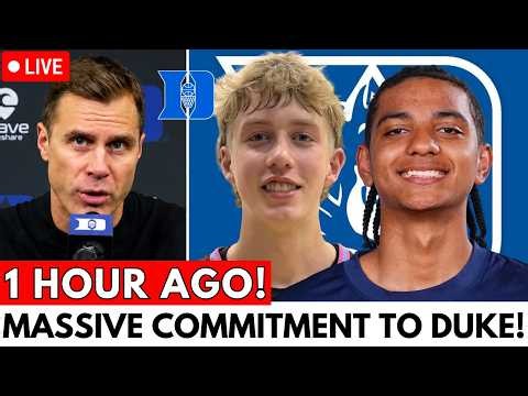 BREAKING! DUKE SIGNING 2 GUARDS TO FORM THE SCARIEST BACKCOURT IN COLLEGE! DUKE BASKETBALL NEWS