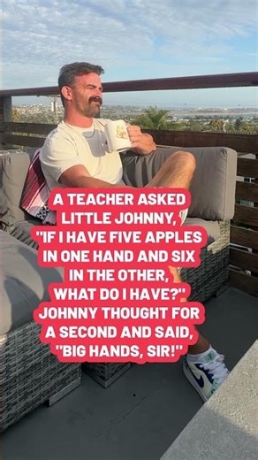 The math teacher didn't expect this answer #shorts #dadjoke #comedy