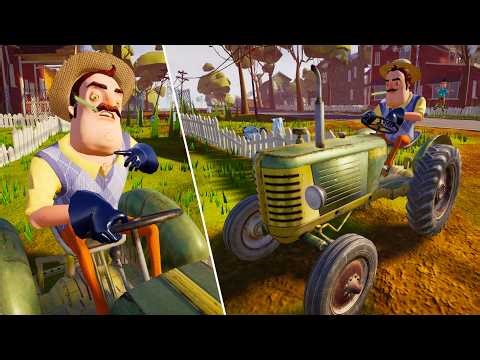 Hello Neighbor but he has a Truck