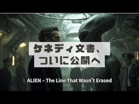 【ケネディ機密文書】“一行だけ残ってた”らしい｜エイリアン