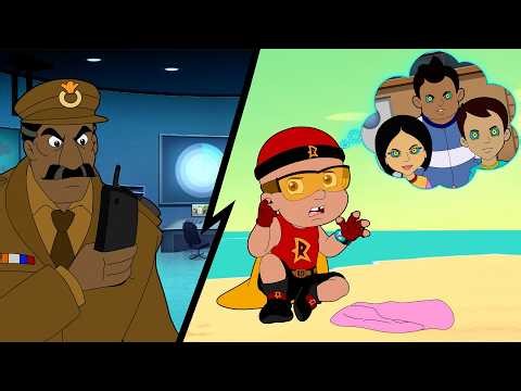 Mighty Raju - Illustration Trouble in Aryanagar 😱| Cartoon for Kids in Hindi | Funny Videos for Kids