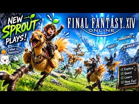 FINAL FANTASY XIV ONLINE — NEW PLAYER FIRST PLAYTHROUGH! 🌱 | FFXIV Beginner Journey