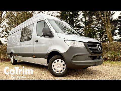Mercedes Sprinter Crew Van - Double Cab Conversion - From CoTrim Van Conversions