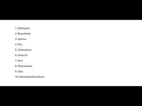 10 Food Names Everyone Mispronounces | Edamame, Quinoa, Pho & More