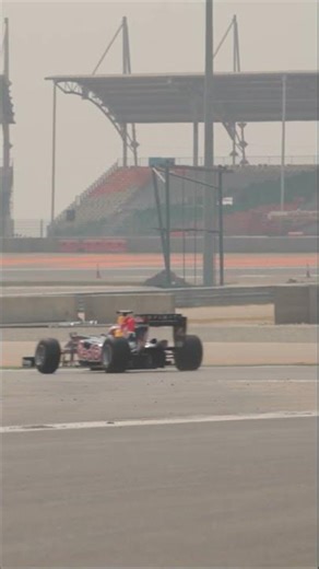 The first to break in India’s Buddh International Circuit 🇮🇳 #F1 #RedBullRacing