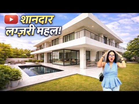 Inside a Ultra Luxury 1200 Gaj 6 BHK Fully Furnished Mansion Tour | 2 Kanal House Sale in Panchkula