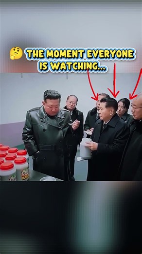 😳 Kim Jong Un’s Unexpected Product Inspection! 🇰🇵👀 #youtubeshorts #kimjongun #respect #leadership