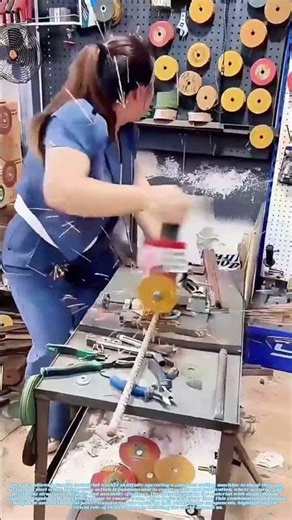 Metal Meets Motion: A Worker’s Precision with Steel