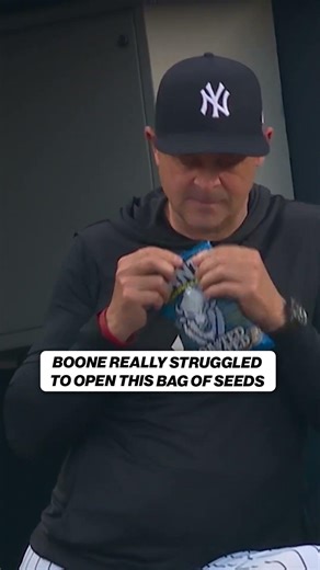 "Boone looked like he was trying to break into Fort Knox to get those seeds" 😂 #mlb #baseball