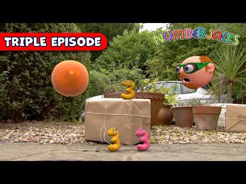 Nine Lives – Takeaway – The Cuck-Cuck-Cuck-Oo-Oo-Oo Bird | Numberjacks TRIPLE Full Episodes
