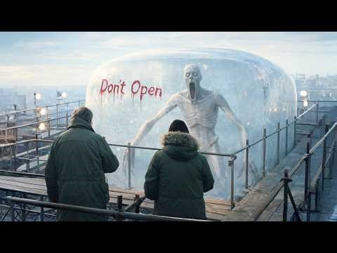 CAPSULE with “DON’T OPEN” SIGN is ignored and RELEASES a creature that FEEDS ON ALL LIFE on PLANET