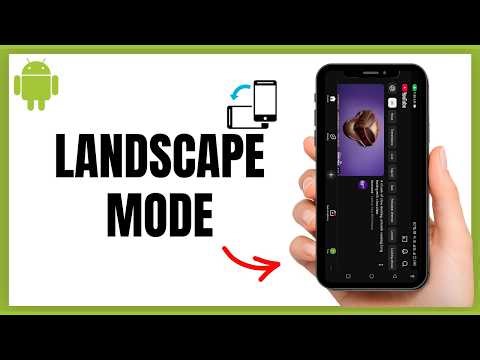 How To Turn ON OFF Screen Rotation On Android Phone!