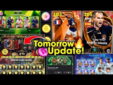 eFootball 2026 Update & Free Showtime!! What Is Coming On Tomorrow And Thursday In eFootball 2026