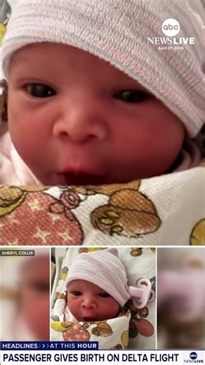 A pregnant passenger gave birth aboard a flight from Atlanta to Portland, Oregon.