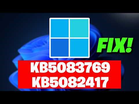 KB5083769/KB5082417 Update Not Installing Error 0x80070005/0x8024001e In Windows 11 FIX