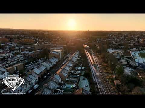 SUNSET IN WEST SUTTON