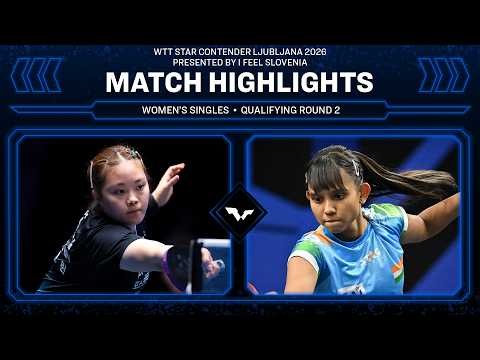 Yoo Yerin vs Syndrela Das | WS QR2 | #WTTLjubljana 2026