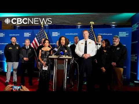 Police, federal law enforcement take questions about gunfire at correspondents' dinner