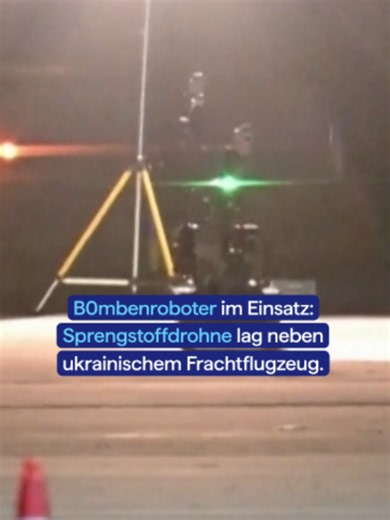 In der Nacht auf Mittwoch ging am Leipziger Flughafen stundenlang nichts mehr. Offenbar wurde eine verdächtige Drohne in der Nähe einer ukrainischen Frachtmaschine entdeckt. 🚨 #20min #news #leipzig #flughafen #drohne