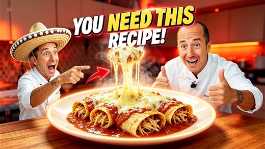 Loaded chicken enchiladas that taste better than takeout