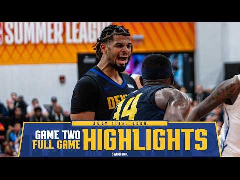 Denver Nuggets vs. Minnesota Timberwolves Game Highlights 📺 | 2026 NBA Summer League