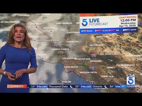 KTLA 5 News 10 p.m. Weather Forecast - April 13, 2026