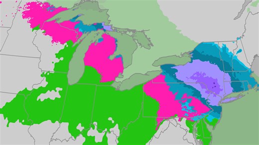 Winter storm heading for Northeast with snow, ice threat