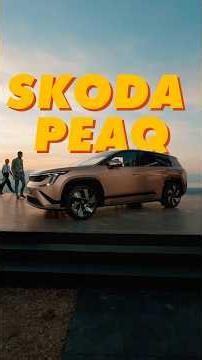 SKODA lanza el MEJOR SUV de 7 plazas, y es ELÉCTRICO | SKODA PEAQ