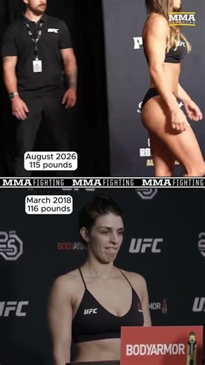 Mackenzie Dern UFC debut vs. first title defense weigh-ins | UFC 330 | MMA Fighting