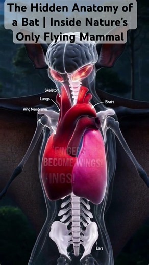 The Hidden Anatomy of a Bat | Inside Nature’s Only Flying Mammal