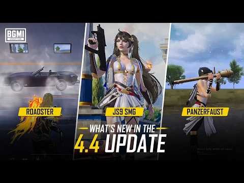 What's New in the 4.4 Update? #BGMI