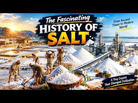 The Fascinating History of Salt | How One Tiny Crystal Changed Civilization
