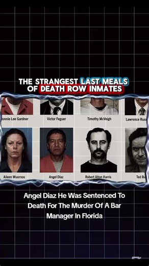 Strangest Last Meals Of Death Row Inmates... #foodfacts #darkhistory #lastmeal #didyouknow #learnontiktok