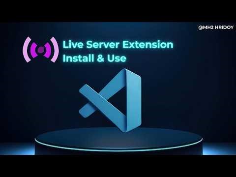 Live Server Extension Setup in VS Code