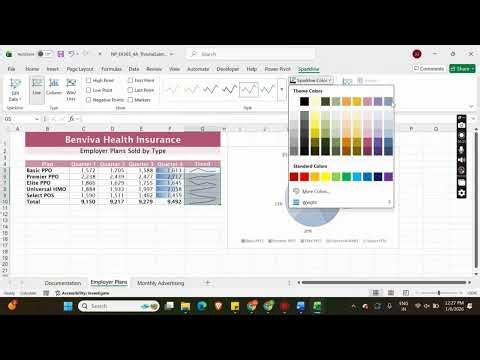 New Perspectives Excel 365 | Module 4: SAM Project A Benviva Health Insurance #newperspectives