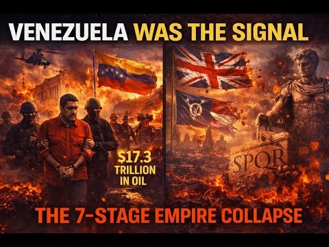 Venezuela Was The Signal: The 7-Stage Empire Collapse Explained