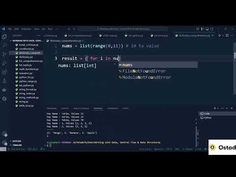 Class 22 | পাইথনে Dictionary Comprehension শিখুন সহজে | Python Full Course in Bangla | Ostad App