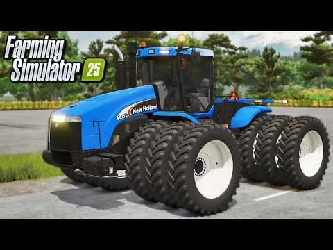 FS25 New Mods - New Holland TJ/T9000, Leaf Blower, Oil & Grease, & More! | Farming Simulator 25