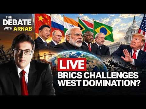 Debate With Arnab LIVE: Putin-Xi-Modi-Pezeshkian Stare Down At America’s Hegemony?