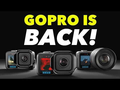 BREAKING: GoPro Mission 1 Cameras Announced - Specs & Features (1” Sensor, 8K60, 4K240 & More)