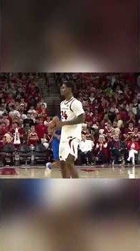 Arkansas Dunks Its Way to a 93–81 Win Over Memphis #shorts