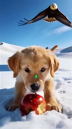 Cachorrinho congelado recebe um milagre ❄️🐶.#shorts #trending