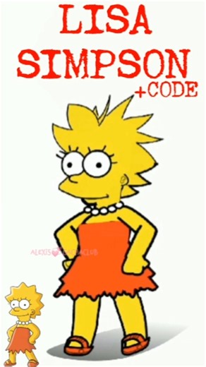 💞LISA SIMPSON (THE SIMPSON) in Gacha Life 2💞 #thesimpsons #gacha #gl2 #shorts #viral #fyp