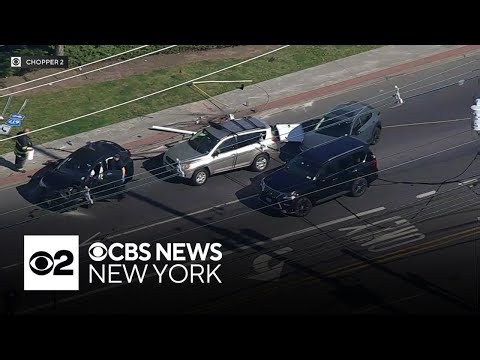 4 car crash in Roselle, N.J.