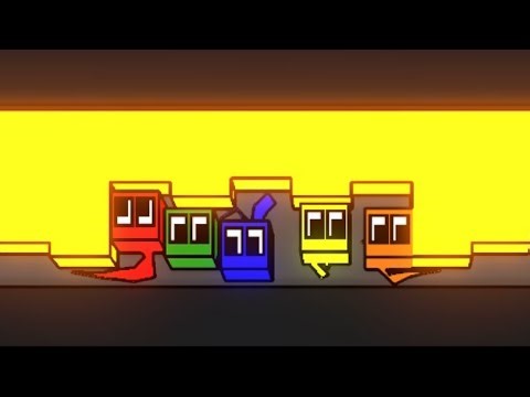 Cubes Battle To Escape This Maze!