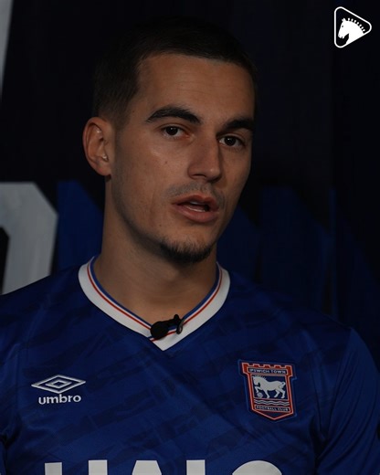 🗣️ "I want to constantly improve and get better." Anis Mehmeti's first interview is available to watch on TownTV. ⤵️ https://www.itfc.co.uk/videos/2aba5a47-fe24-4aa8-b8c5-6cb55f562db2 | Ipswich Town Football Club