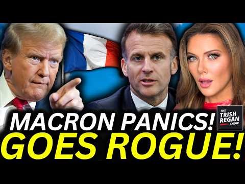 🚨 France GOES ROGUE — Trump Threatens 200% Tariffs as Macron Sends Warship to Hormuz