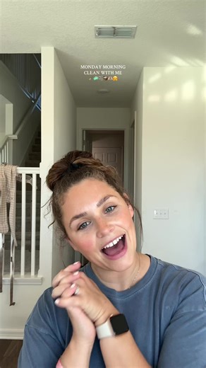 Monday Morning House Cleaning Routine