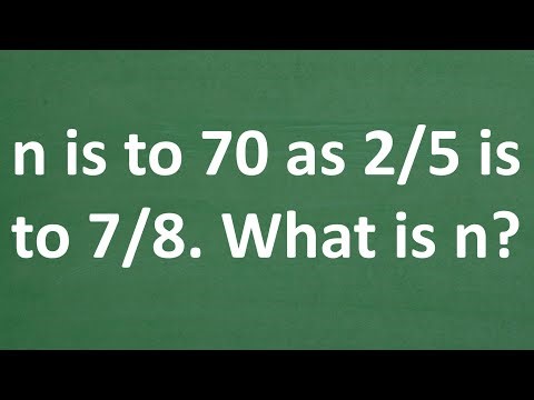 Students Lose Easy Math Tests Points Here! Ratio & Proportion Problem
